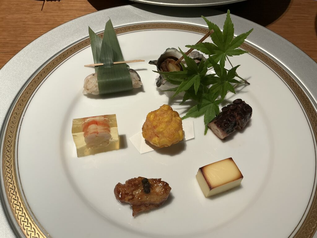 ろくさん亭の前菜