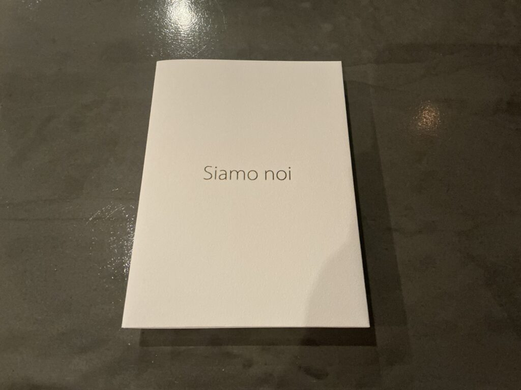 Siamo noiのカウンターセット