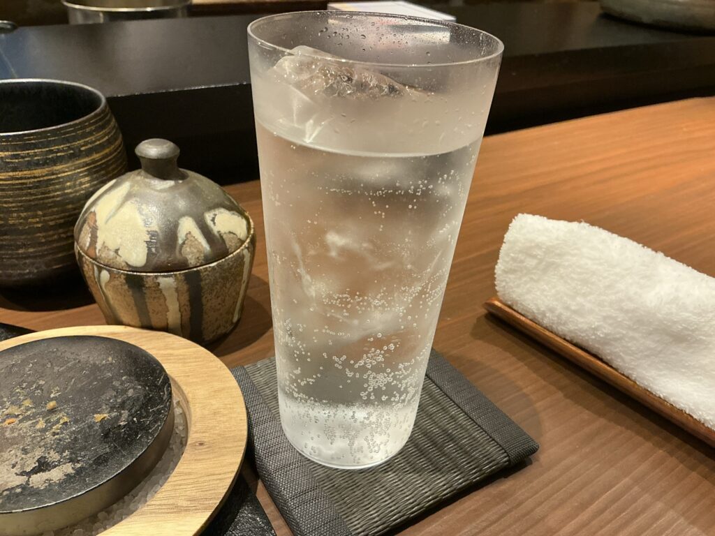 天々蕎々うめ庵の蕎麦焼酎