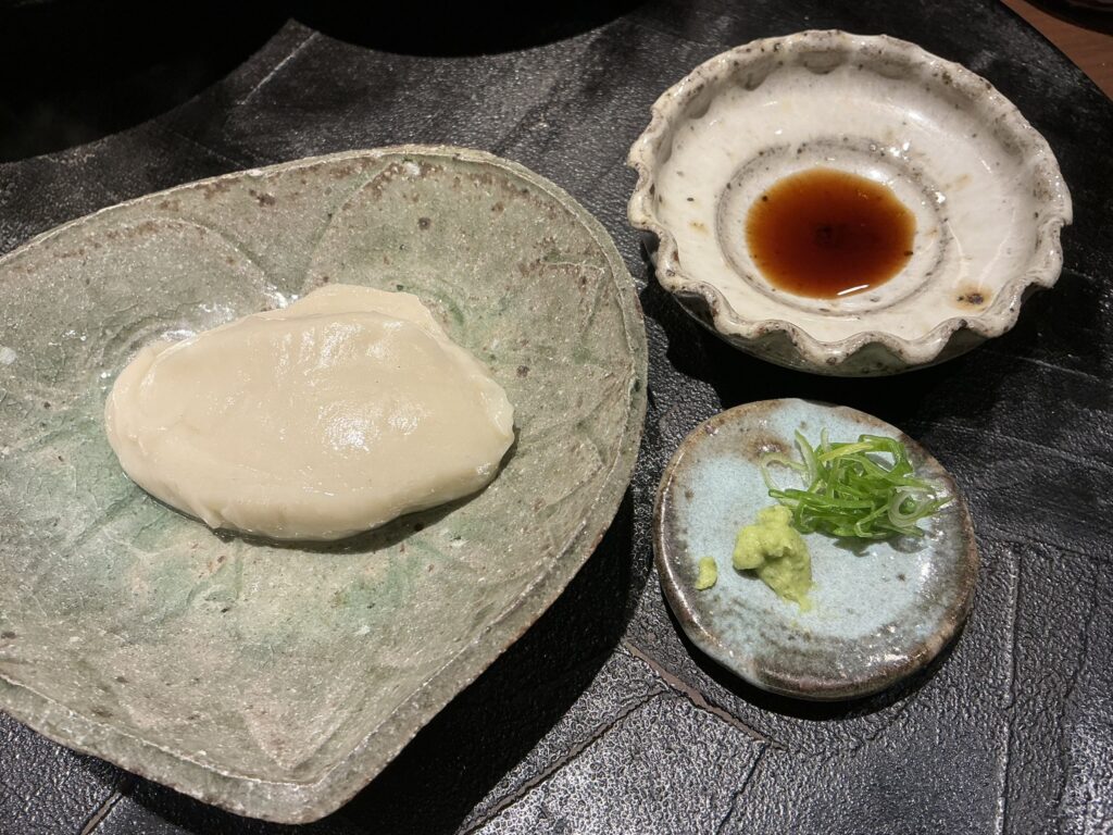 天々蕎々うめ庵のそばがき