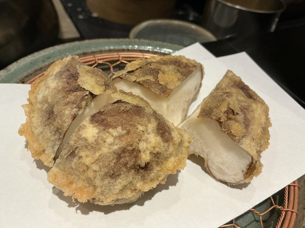 天々蕎々うめ庵のシイタケ
