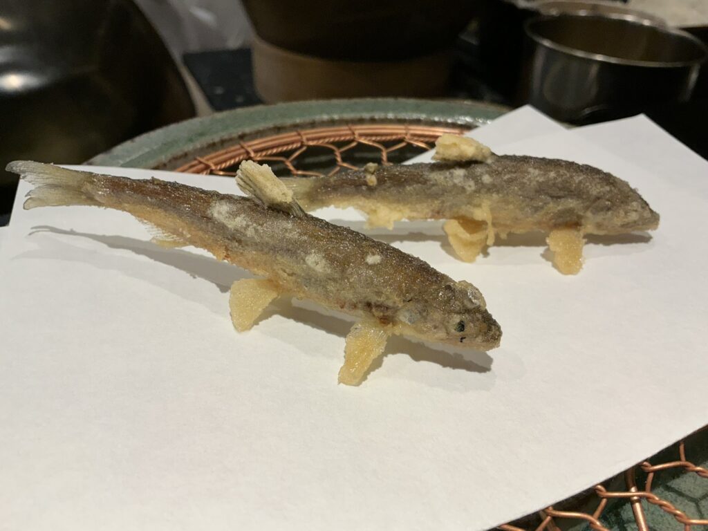 天々蕎々うめ庵のチアユ