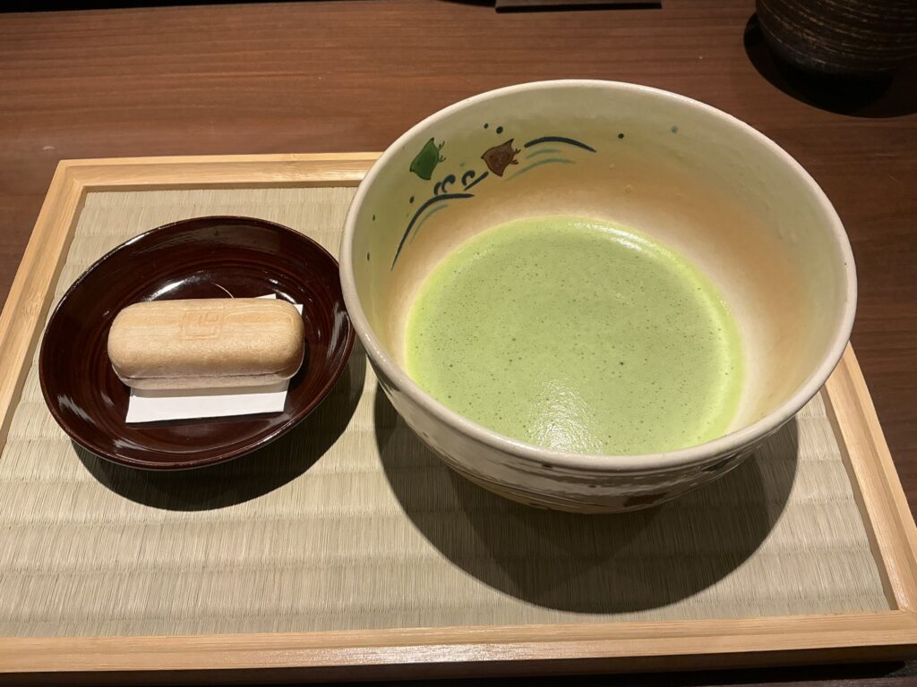 天々蕎々うめ庵の抹茶