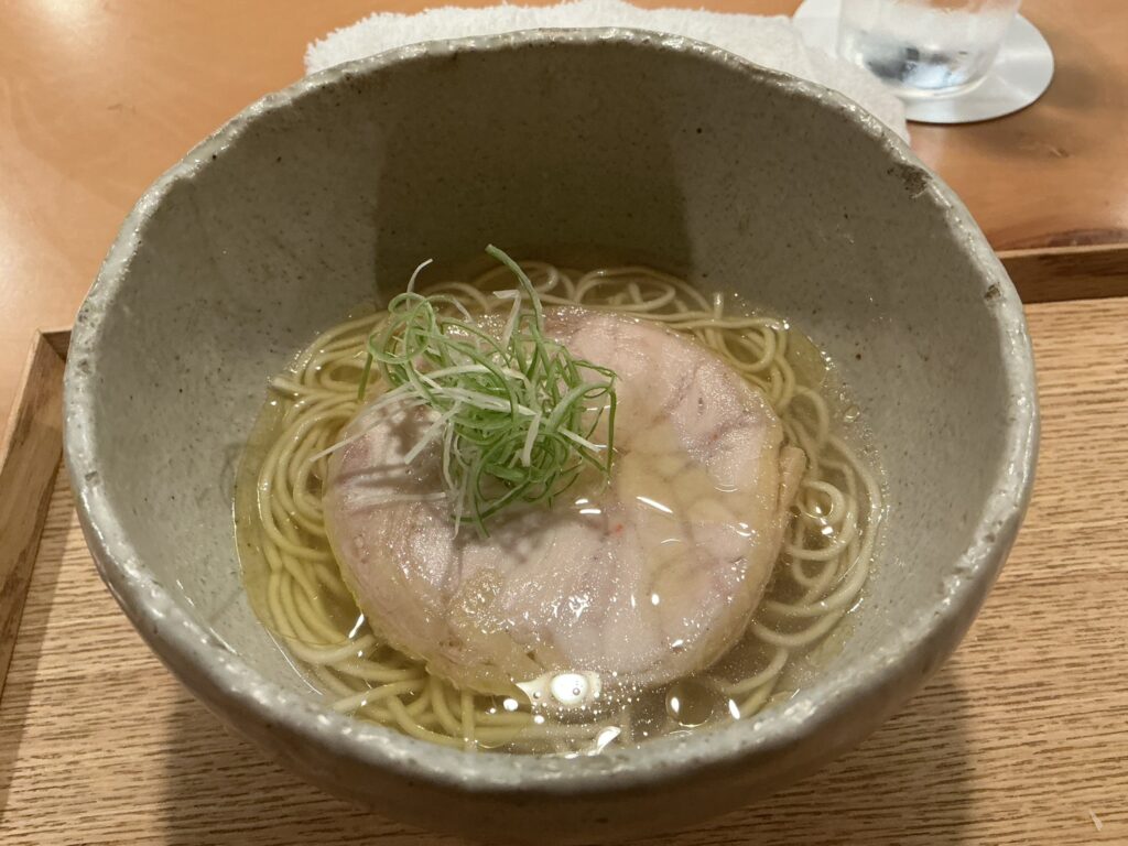 とりアロマのラーメン