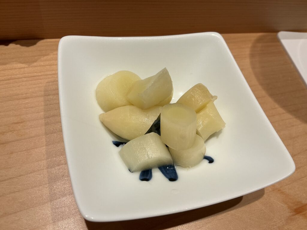 寿司清のガリ