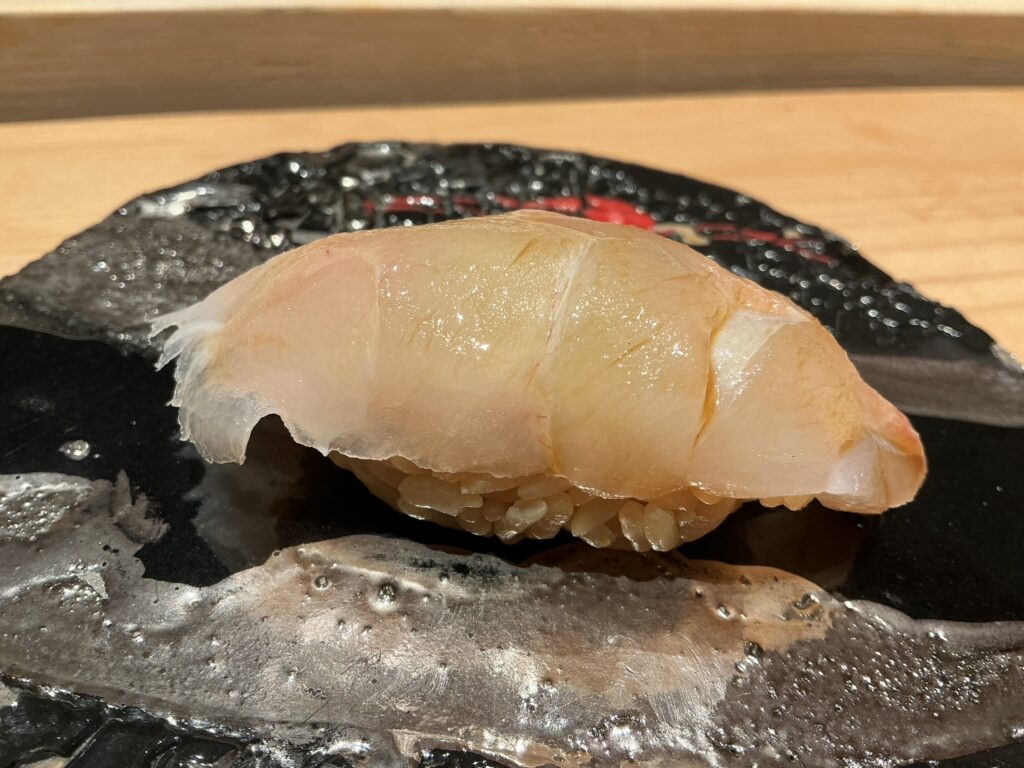 寿司清のシロアマダイ