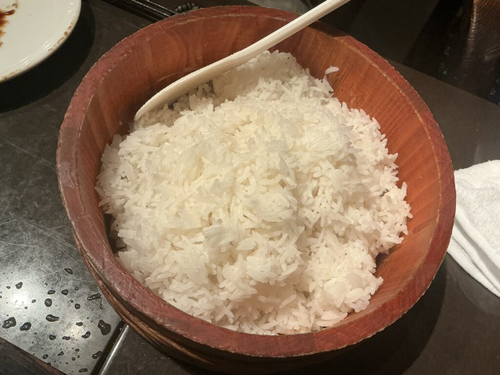 黒猫夜の麻婆豆腐・ゴハン