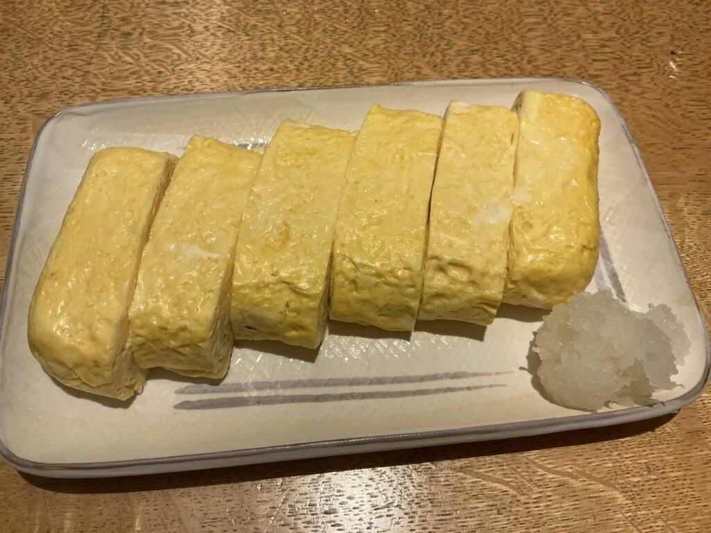 二天門やぶの玉子焼き