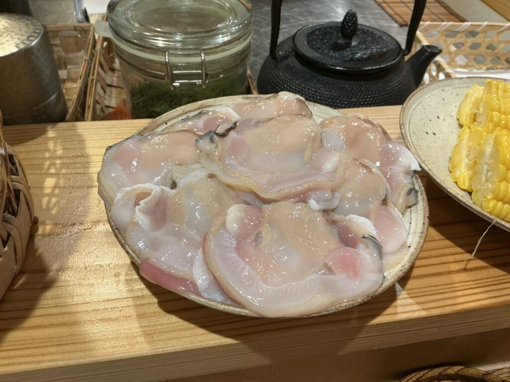 天ぷら浅沼のハマグリ