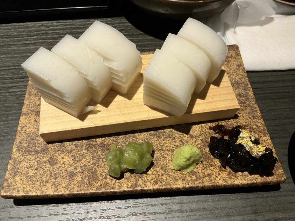 麻布十番そばごやのいたわさ