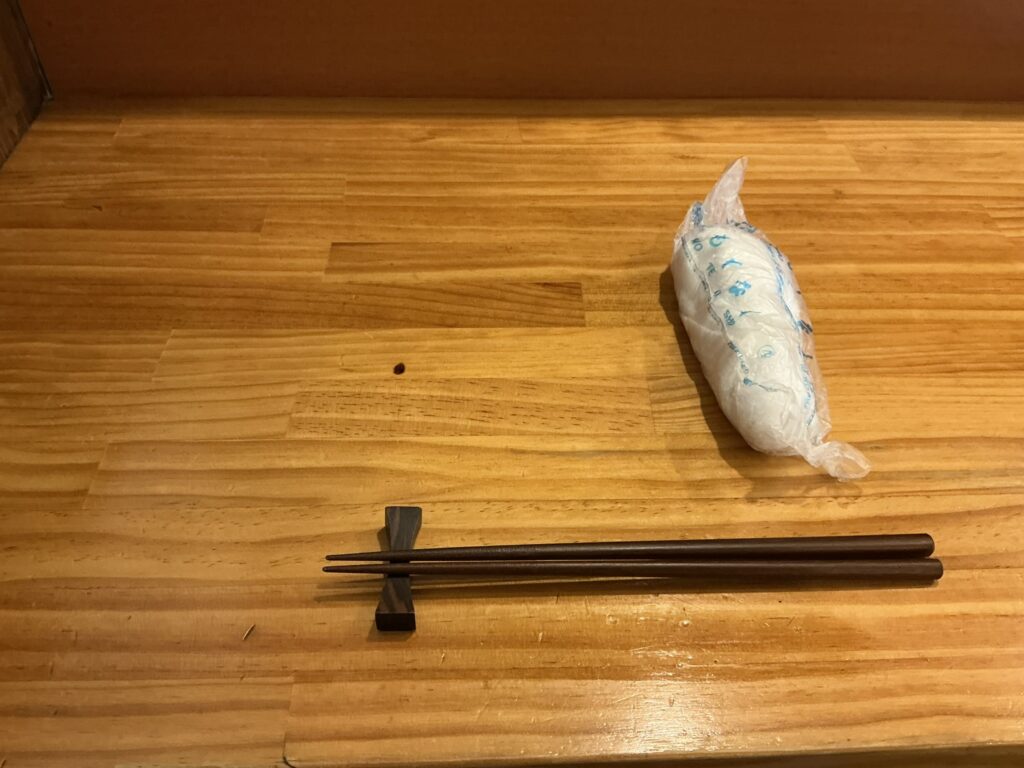 蕎麦と日本酒いちえのカウンターセット
