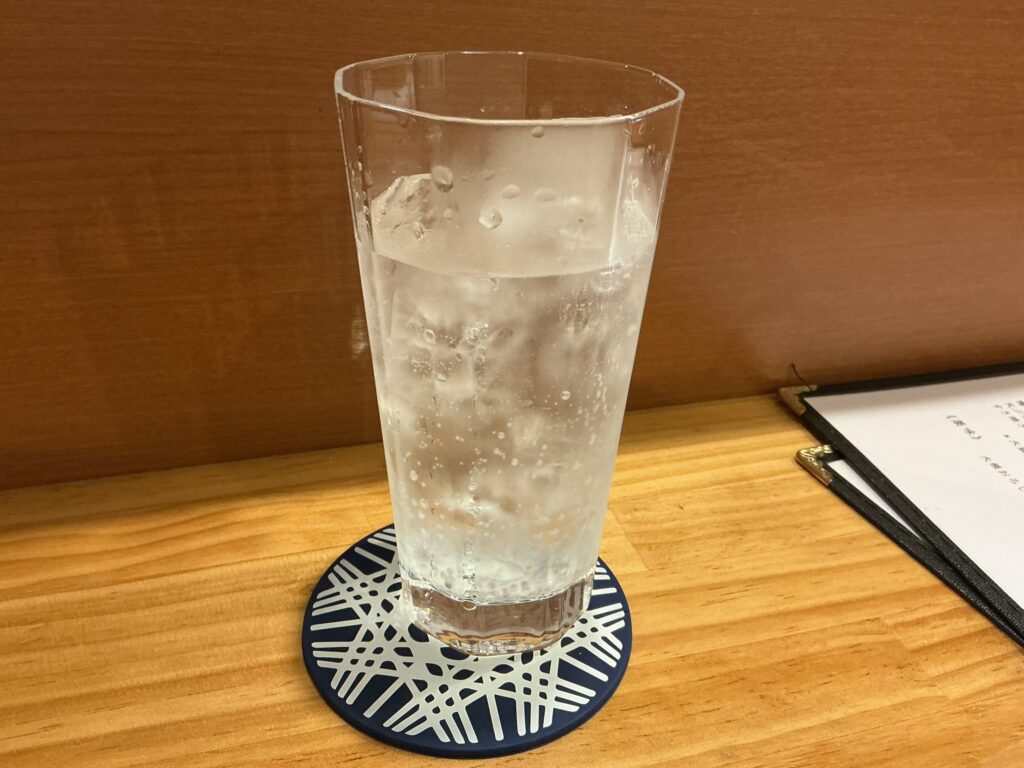 蕎麦と日本酒いちえの山椒サワー