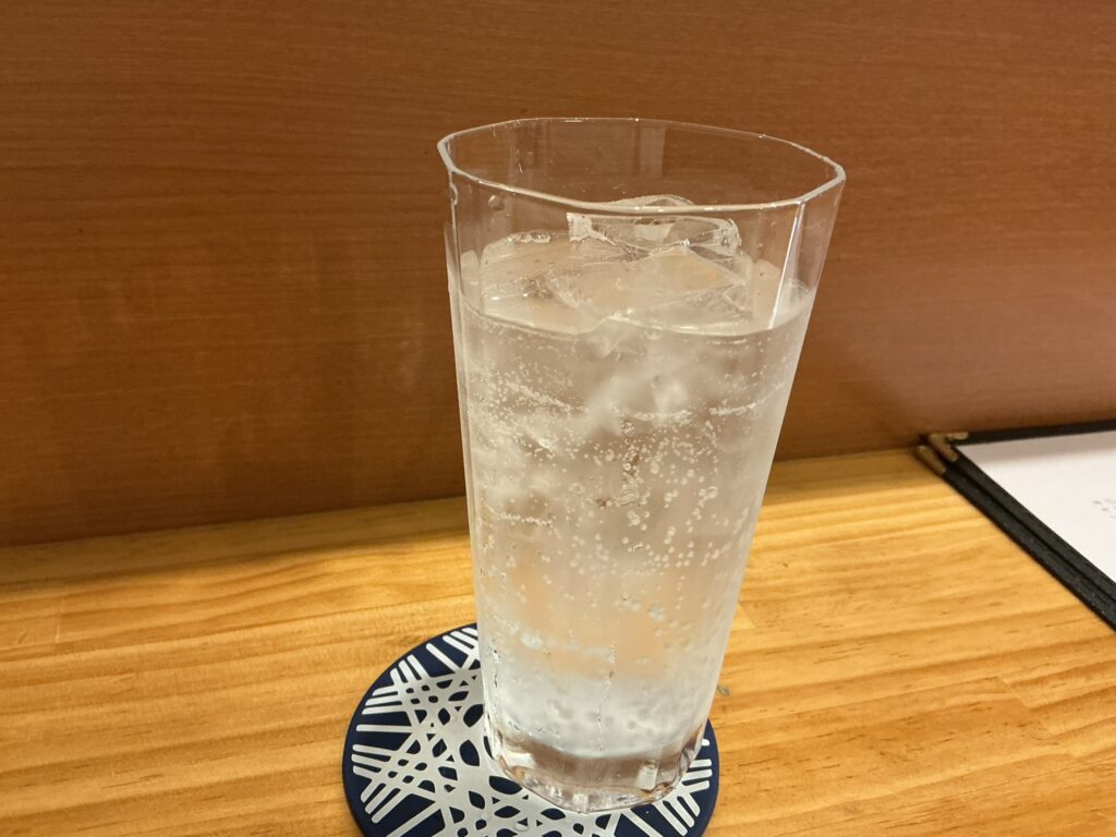蕎麦と日本酒いちえの蕎麦焼酎
