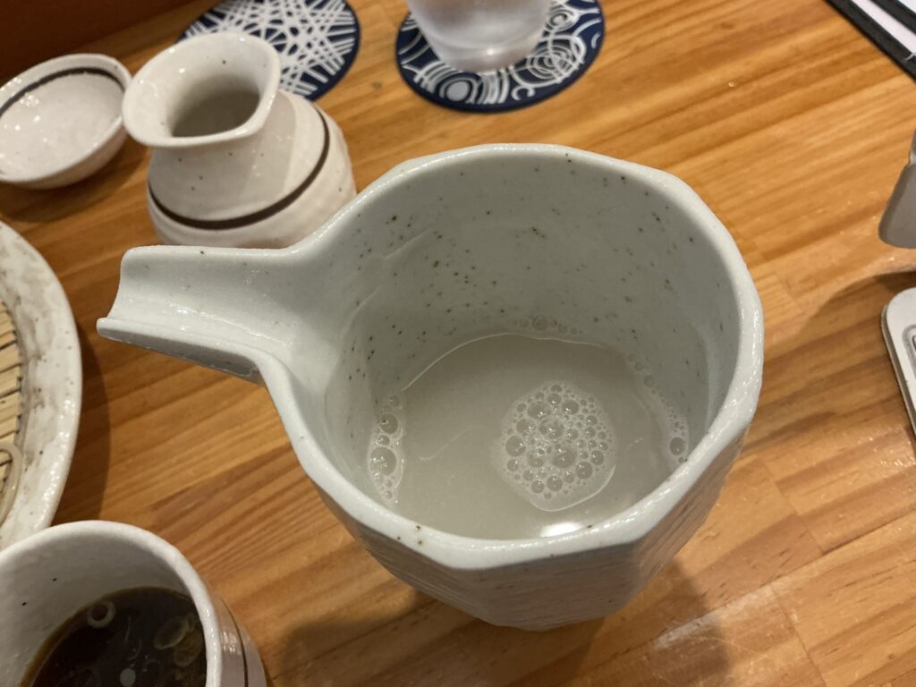 蕎麦と日本酒いちえのせいろ