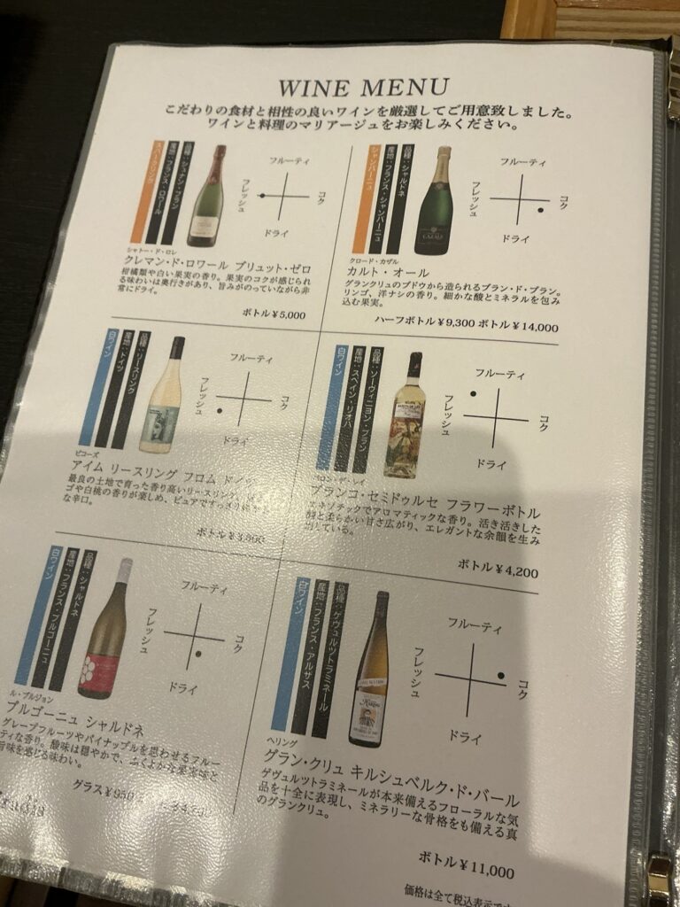 豊栄のドリンクメニュー