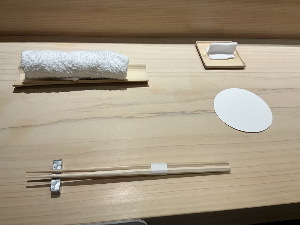 すし処優勝のカウンターセット