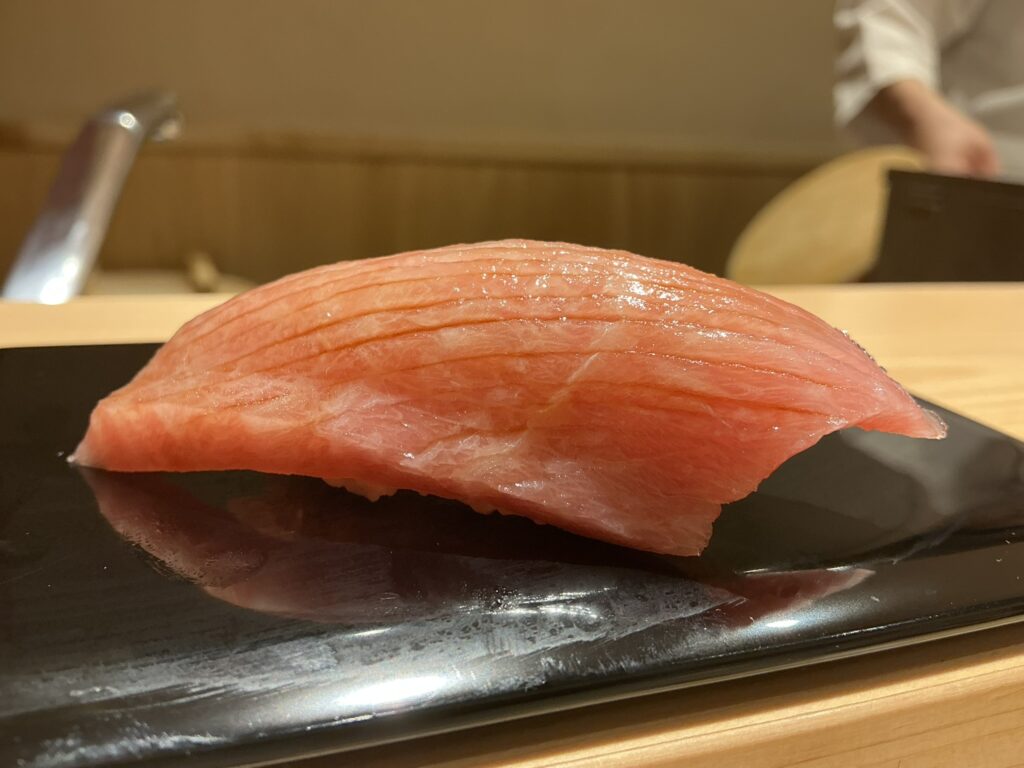すし処優勝のトロ