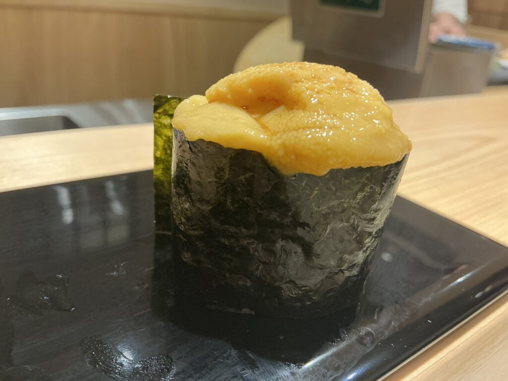 すし処優勝のウニ