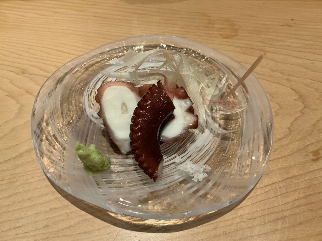 寿司清のタコ
