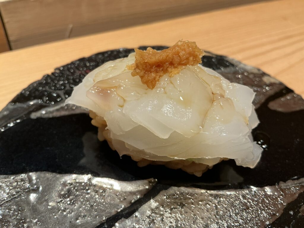 寿司清のアオリイカ