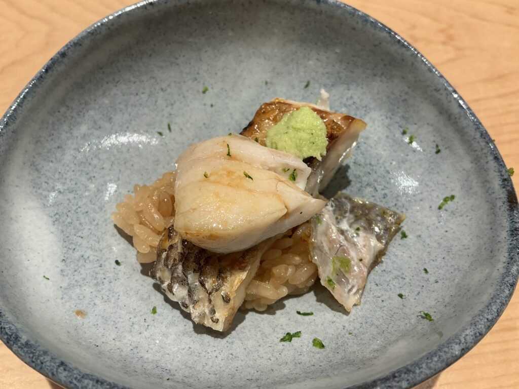 寿司清のアカムツ