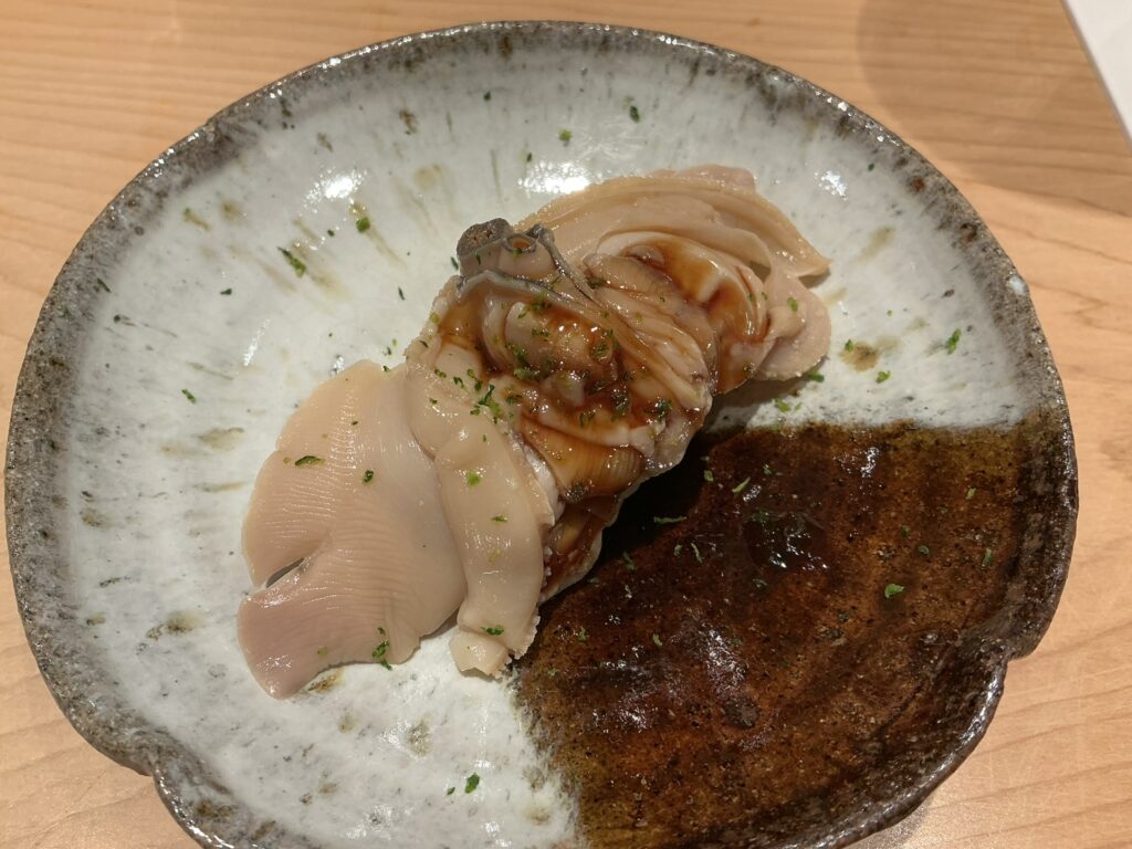 寿司清のハマグリ