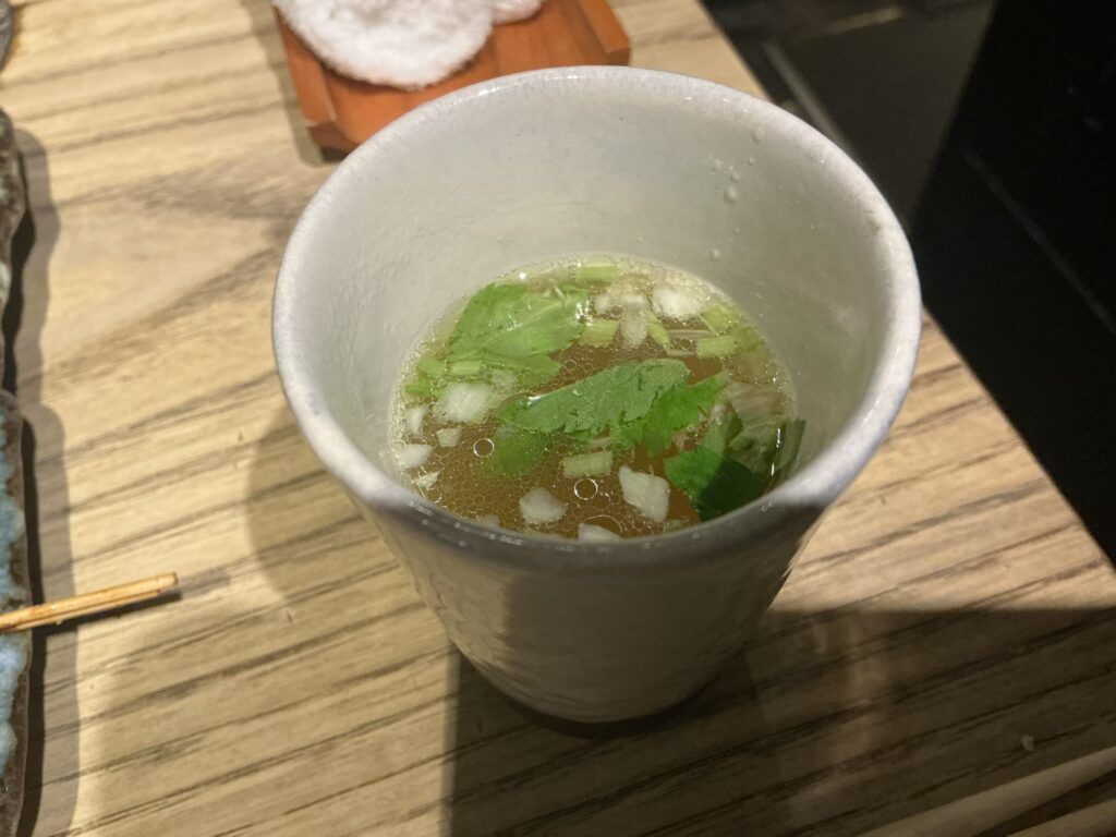 とり卓忠のスープ