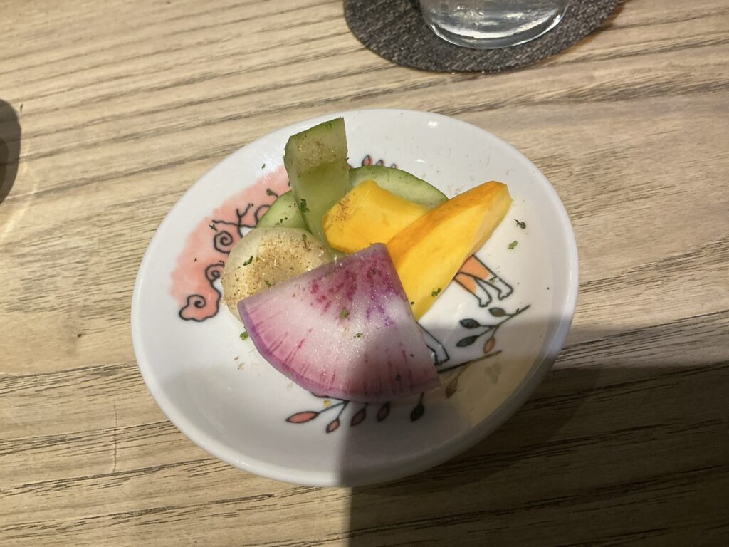 とり卓忠の糠漬け