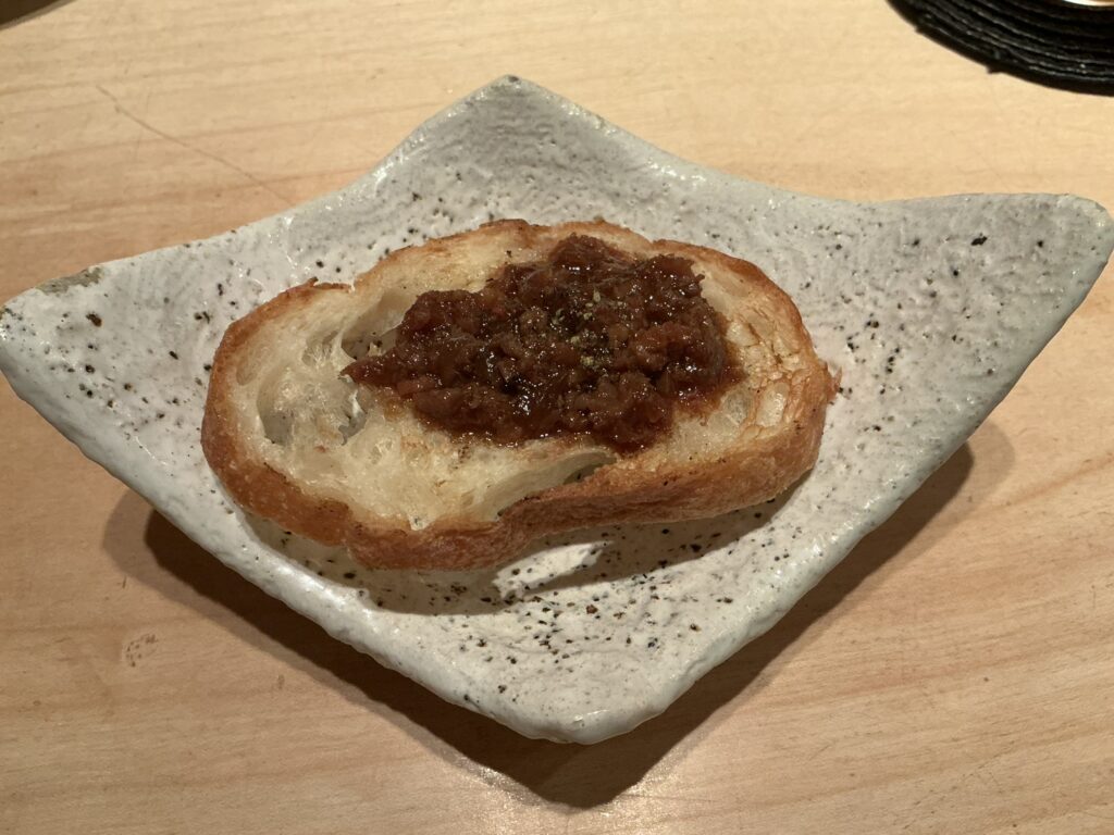 鳥しきの鶏の煮込み