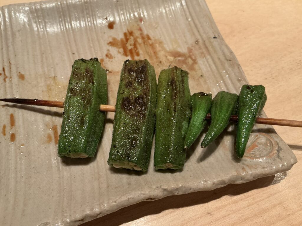 鳥しきのオクラ