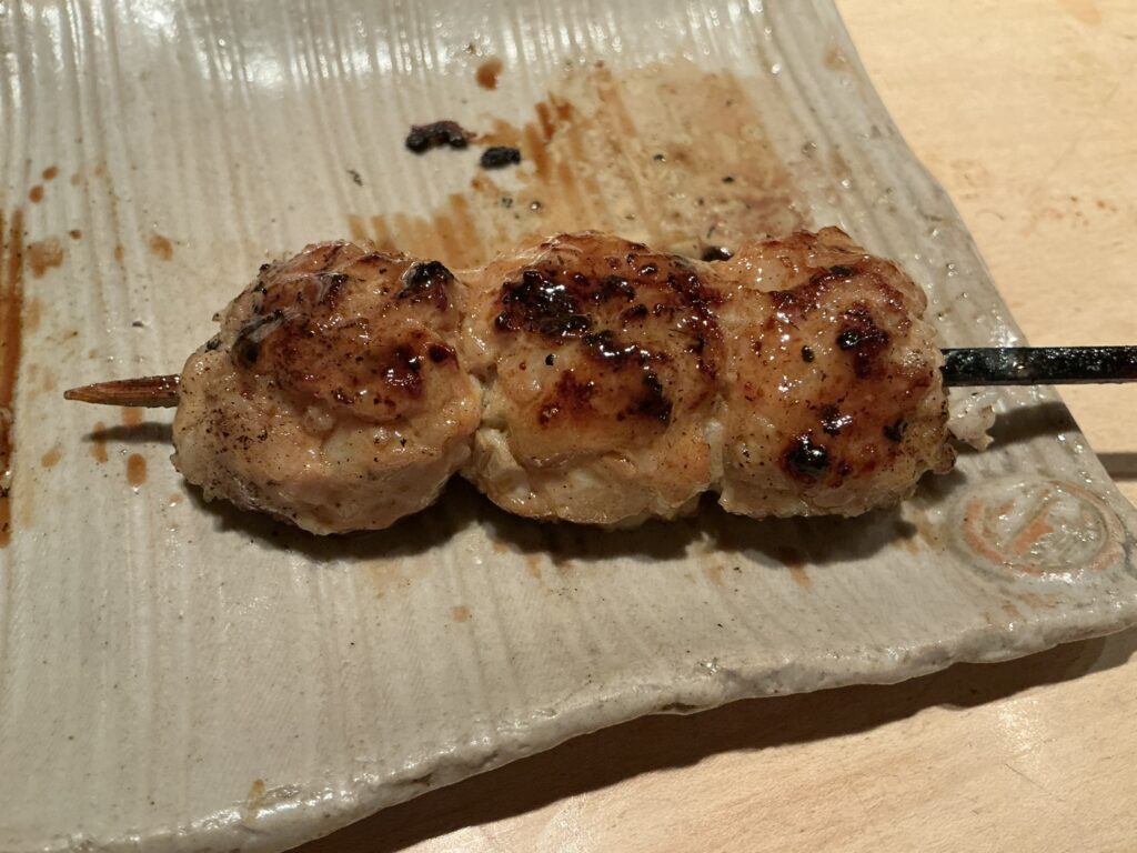 鳥しきのつくね