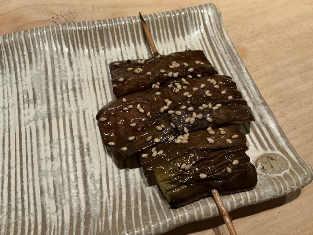 鳥しきのナス