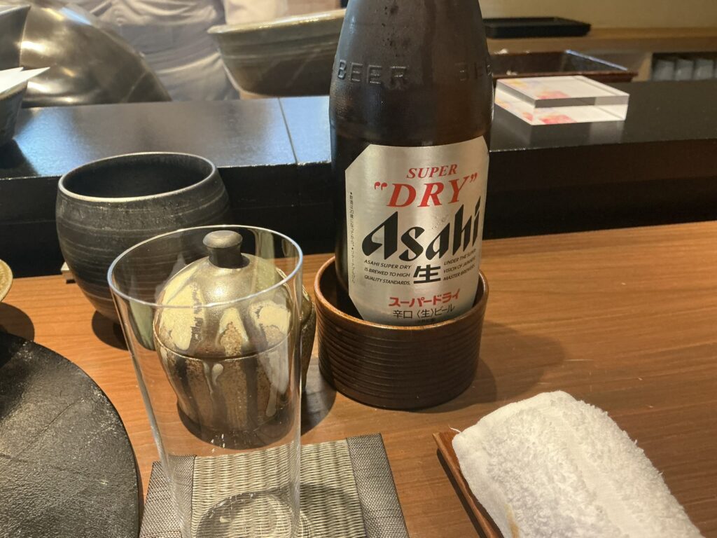 天々蕎々うめ庵のビール