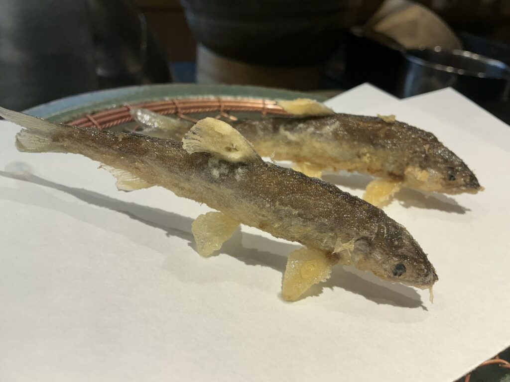 天々蕎々うめ庵のチアユ