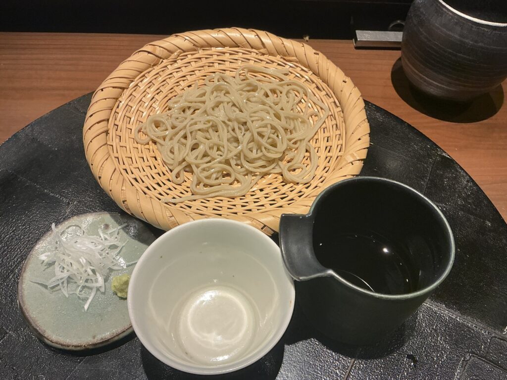 天々蕎々うめ庵のせいろ