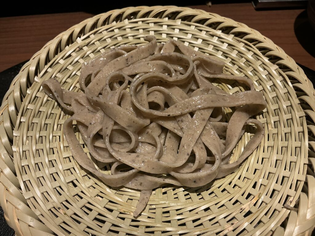 天々蕎々うめ庵の田舎せいろ
