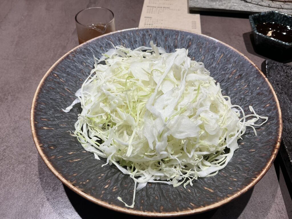 がぶう原宿店のキャベツ