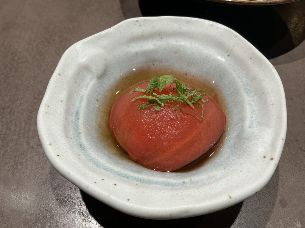 がぶう原宿店の甘酢トマト