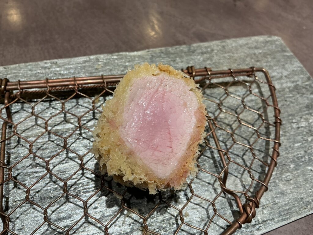 がぶう原宿店の贅豚のフィレ