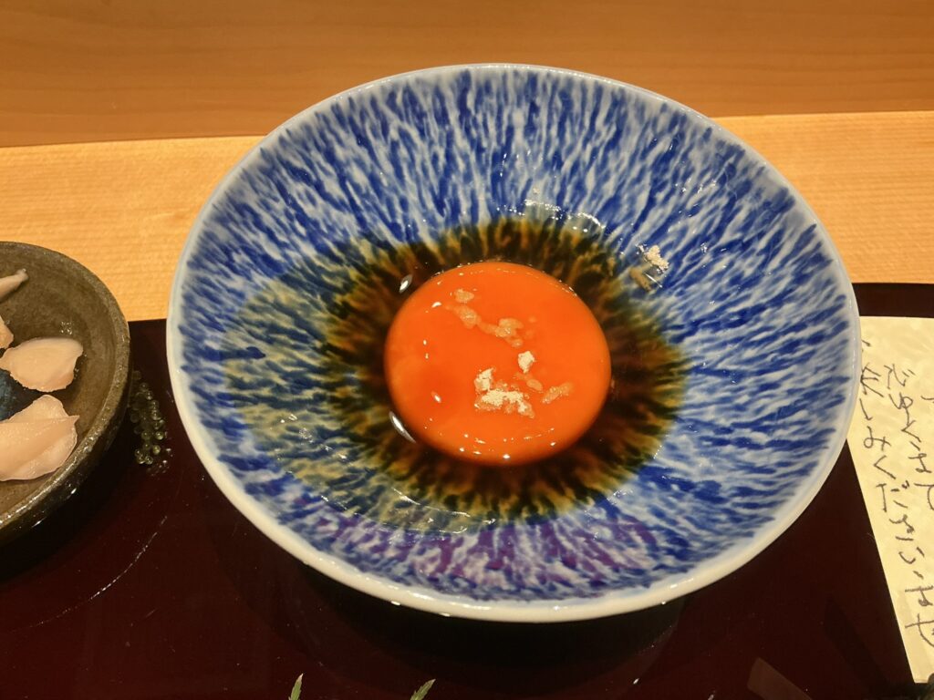 鮨に出汁わるつのヒレ肉