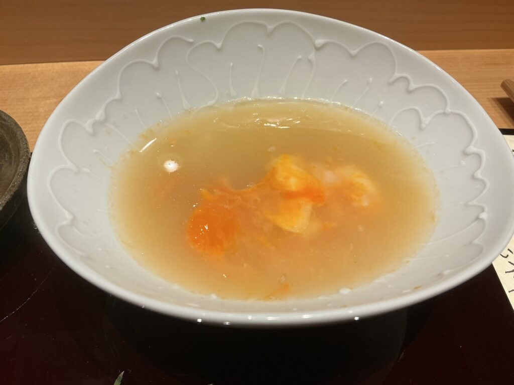 鮨に出汁わるつの雑炊