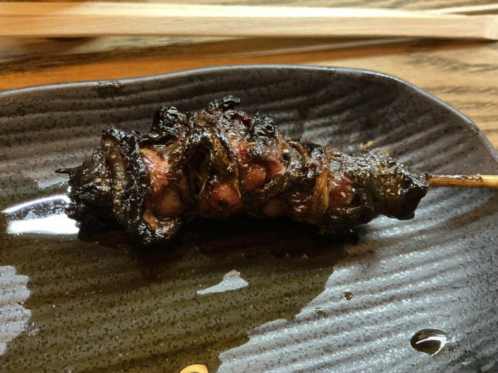 かぶとの肝焼き