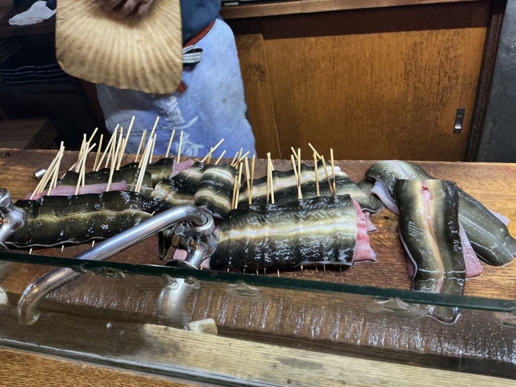 かぶとの天然ウナギ