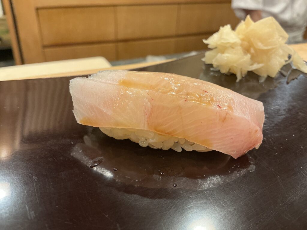 なか條のシマアジ