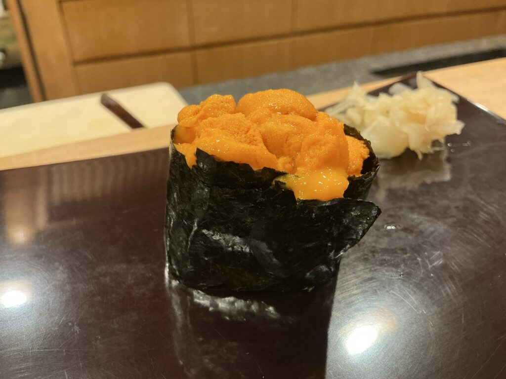 なか條のバフンウニ