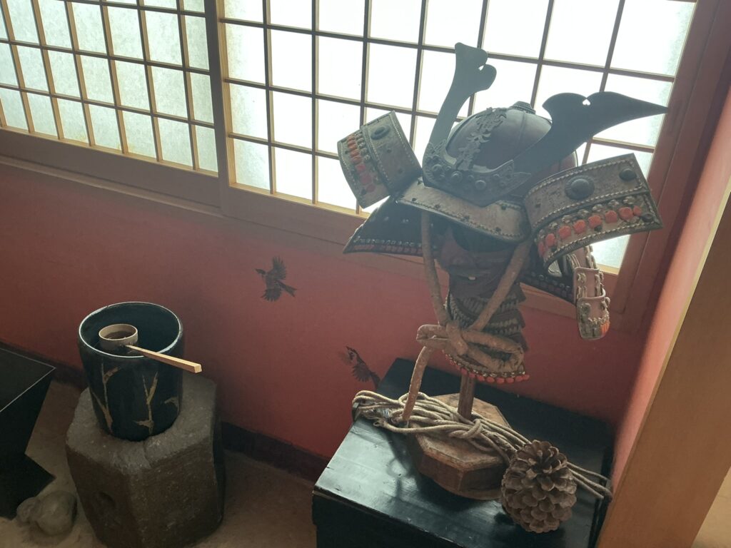 みかわ是山居の待合室
