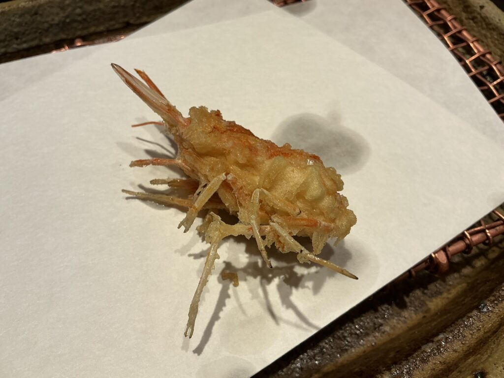 みかわ是山居のクルマエビ