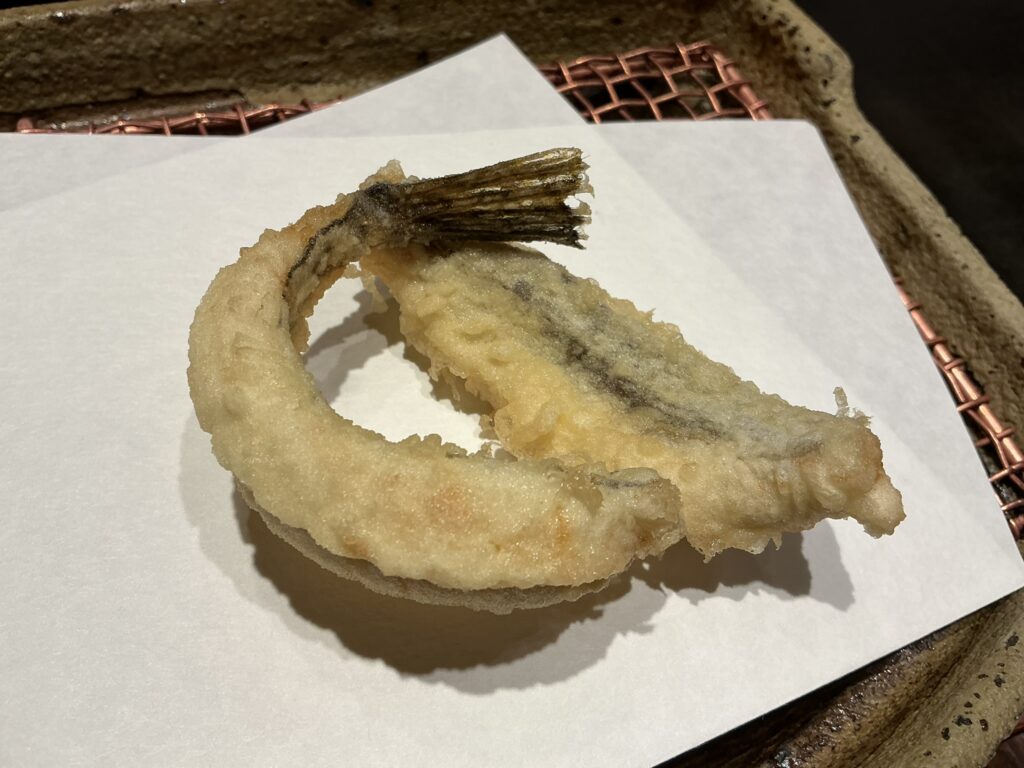 みかわ是山居のメゴチ