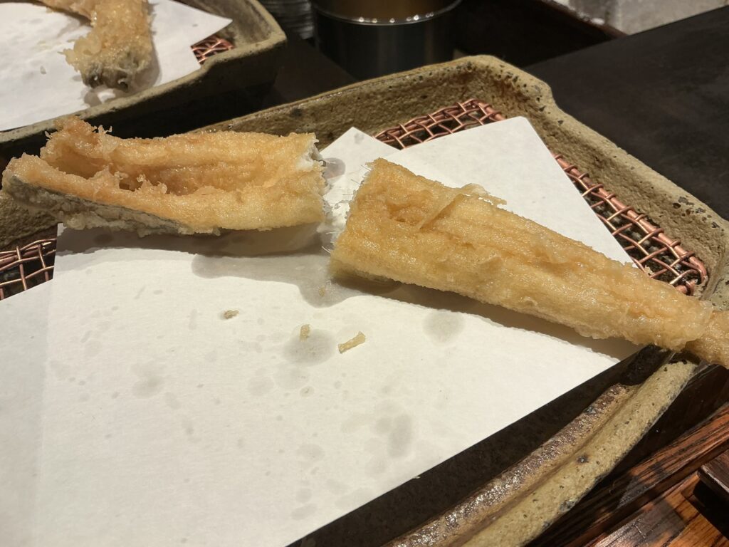 みかわ是山居のアナゴ