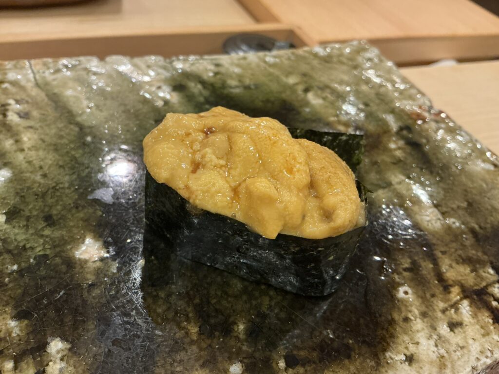 鮨桂太のウニ